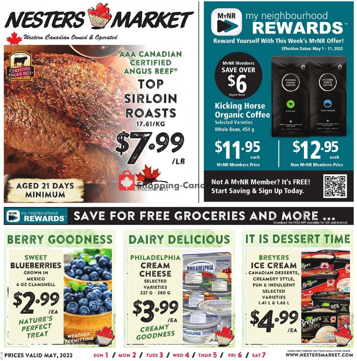 Nesters Market Grocery Stores Canada, flyer (Amazing Deals) May 1 May 7, 2022 Shopping Canada