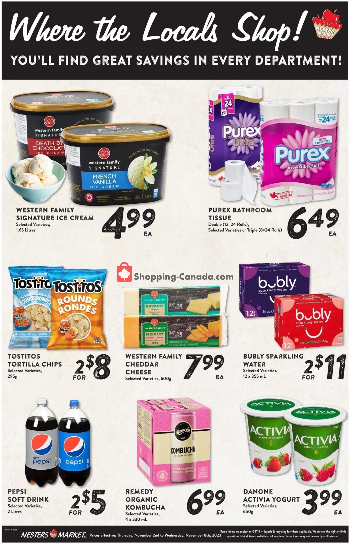 Nesters Market Grocery Stores flyer from Thursday November 2, 2023 to Wednesday November 8, 2023 - page 10