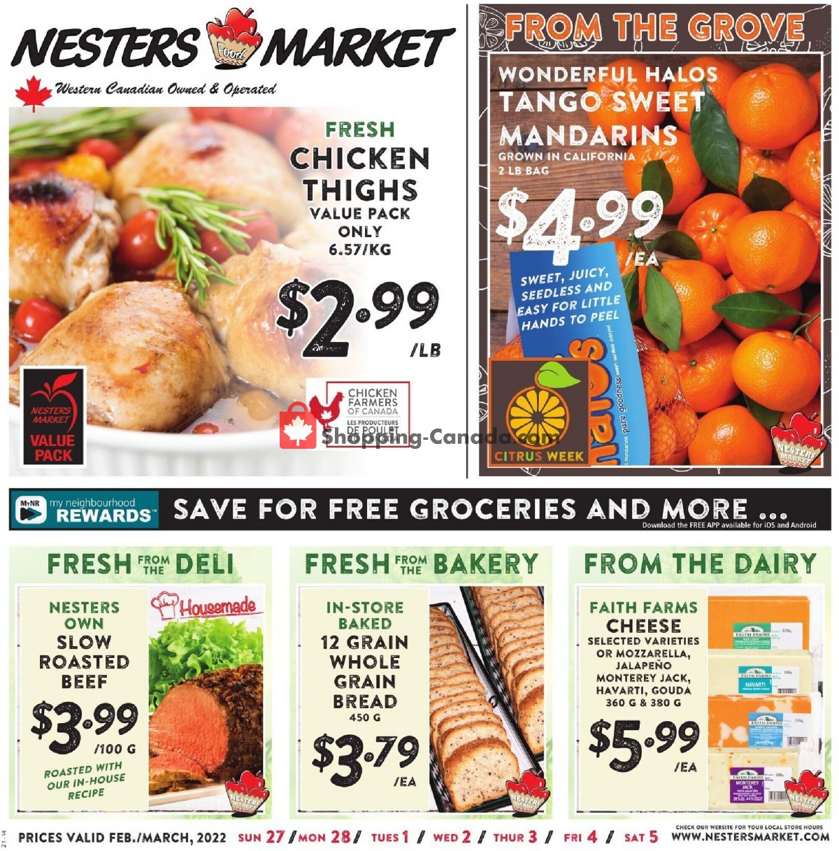 Nesters Market Grocery Stores Canada, flyer (Amazing Savings) February 27 March 5, 2022
