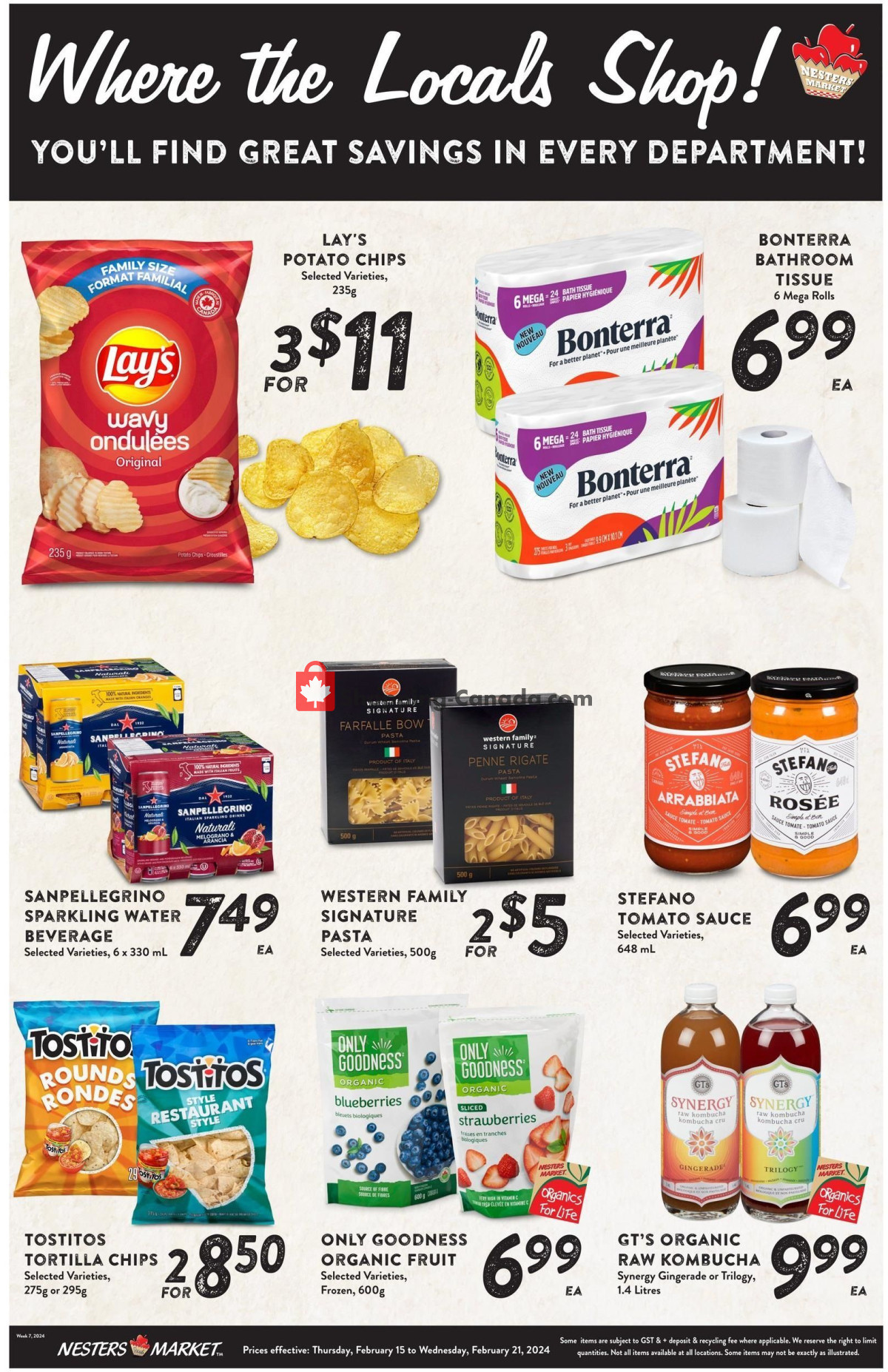 Nesters Market Grocery Stores flyer from Thursday February 15, 2024 to Wednesday February 21, 2024 - page 10