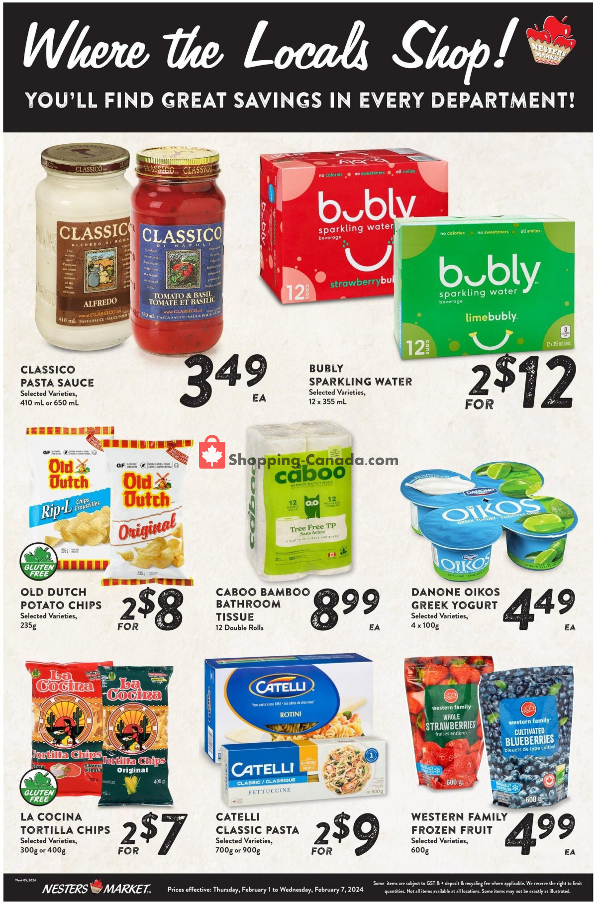 Nesters Market Grocery Stores flyer from Thursday February 1, 2024 to Wednesday February 7, 2024 - page 9