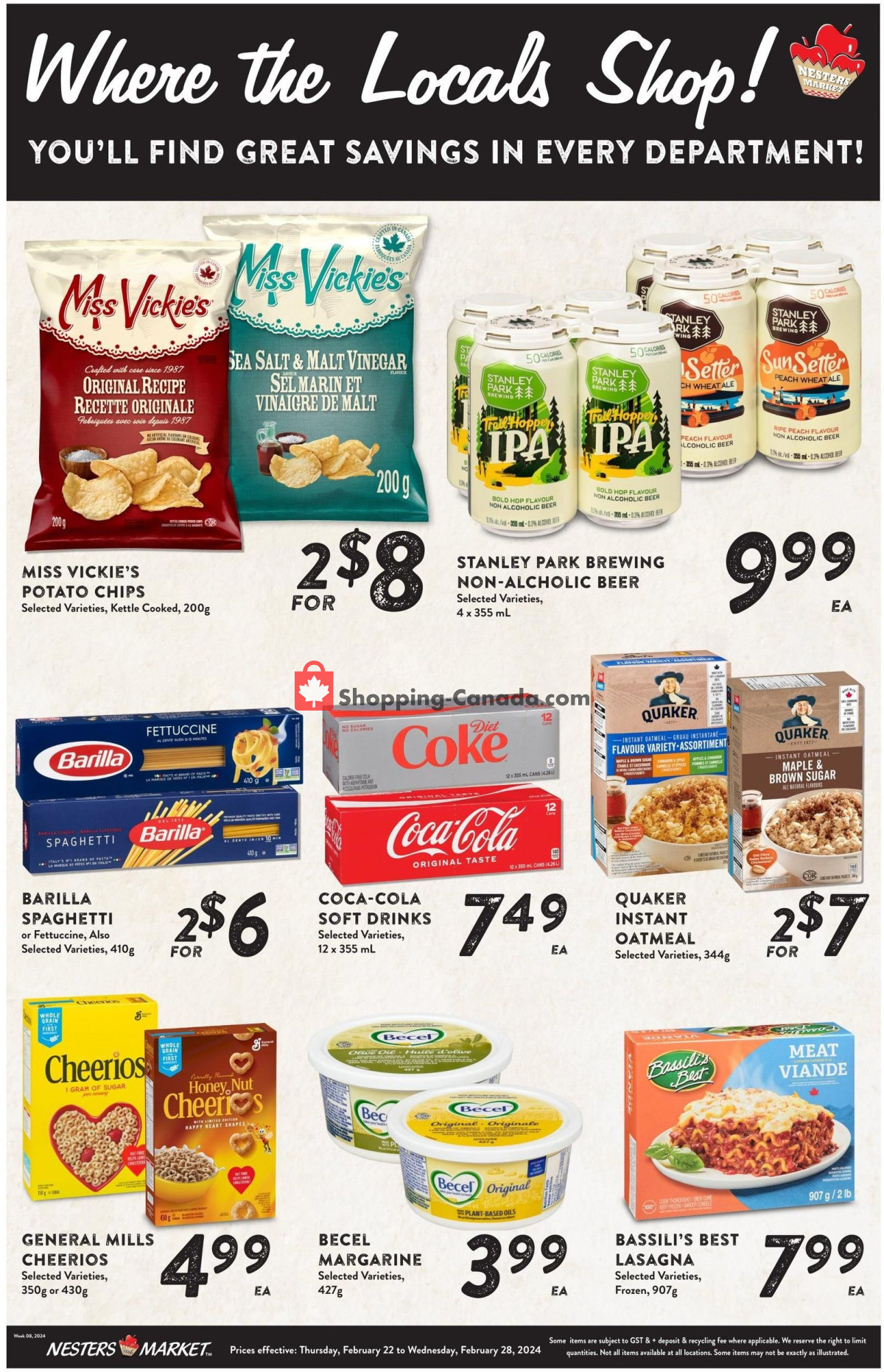 Nesters Market Grocery Stores flyer from Thursday February 22, 2024 to Wednesday February 28, 2024 - page 8