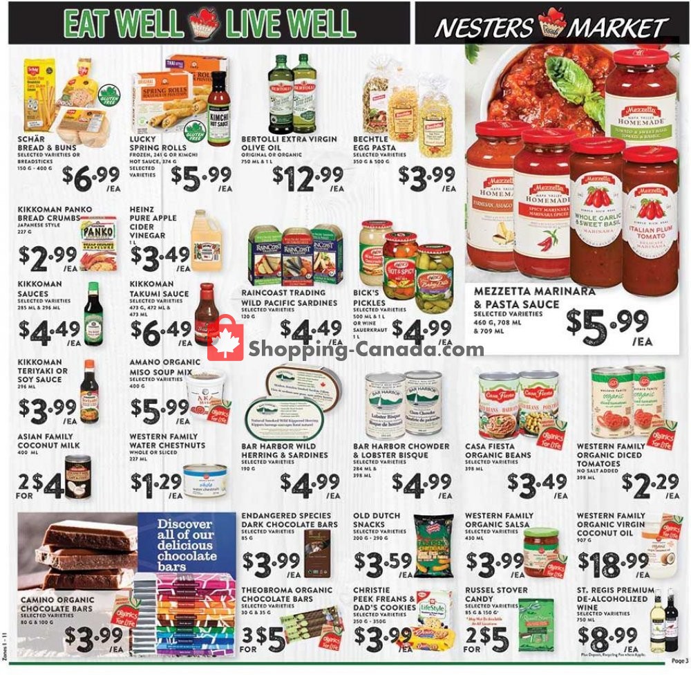 Nesters Market Grocery Stores flyer from Sunday February 17, 2019 to Saturday February 23, 2019 - page 11