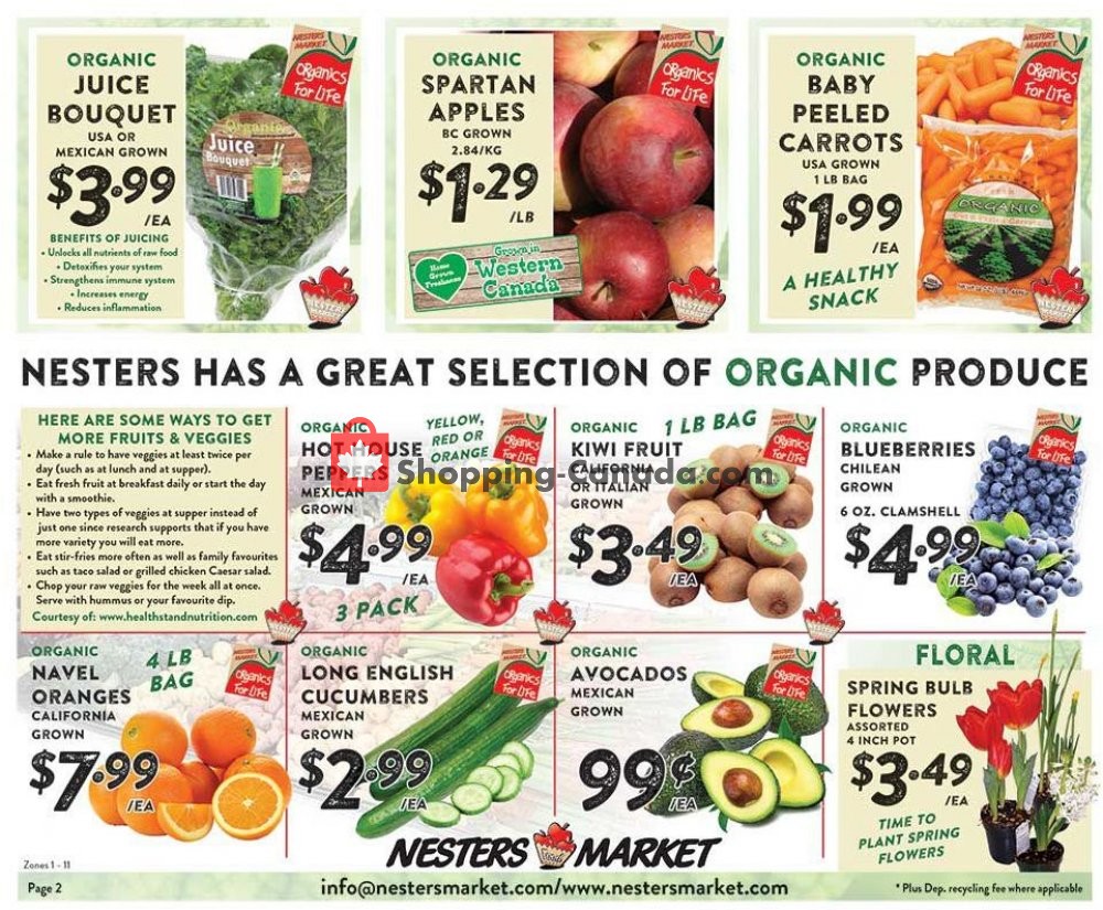 Nesters Market Grocery Stores flyer from Sunday February 17, 2019 to Saturday February 23, 2019 - page 2