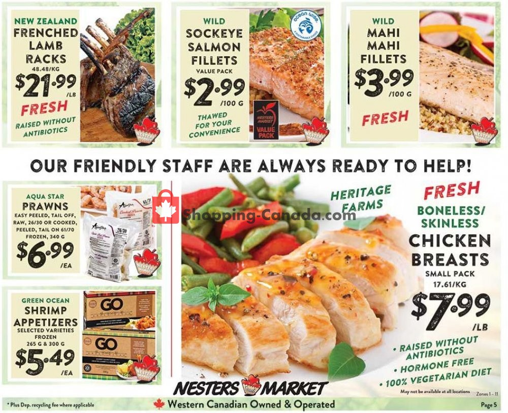 Nesters Market Grocery Stores flyer from Sunday February 17, 2019 to Saturday February 23, 2019 - page 5