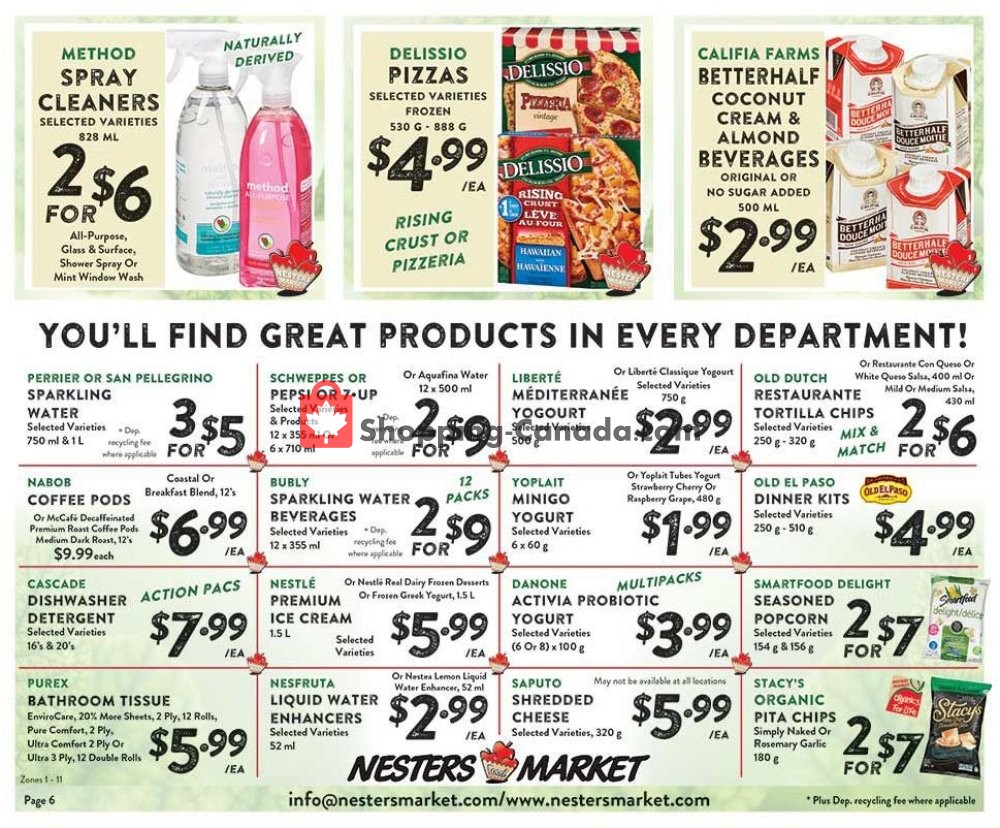 Nesters Market Grocery Stores flyer from Sunday February 17, 2019 to Saturday February 23, 2019 - page 6