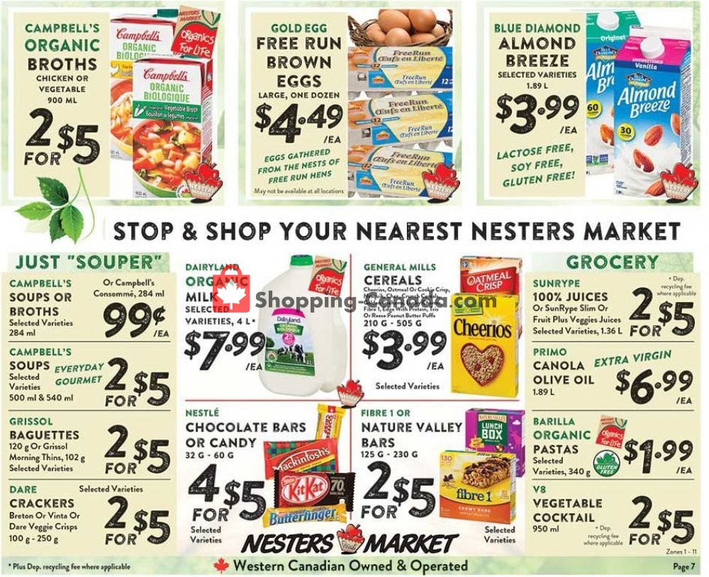 Nesters Market Grocery Stores flyer from Sunday February 17, 2019 to Saturday February 23, 2019 - page 7