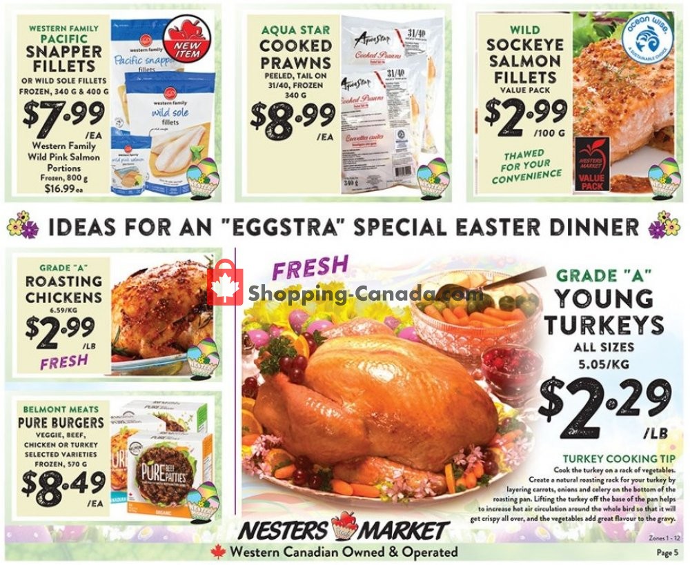 Nesters Market Grocery Stores flyer from Sunday April 14, 2019 to Saturday April 20, 2019 - page 5