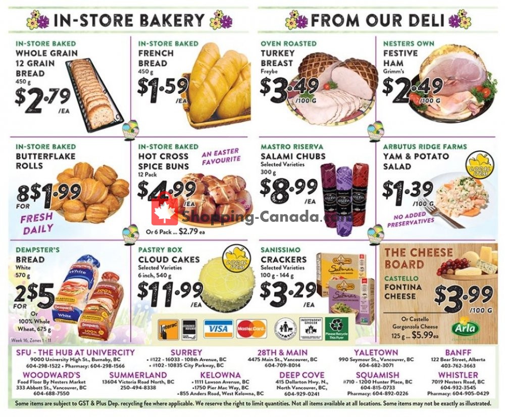 Nesters Market Grocery Stores flyer from Sunday April 14, 2019 to Saturday April 20, 2019 - page 8