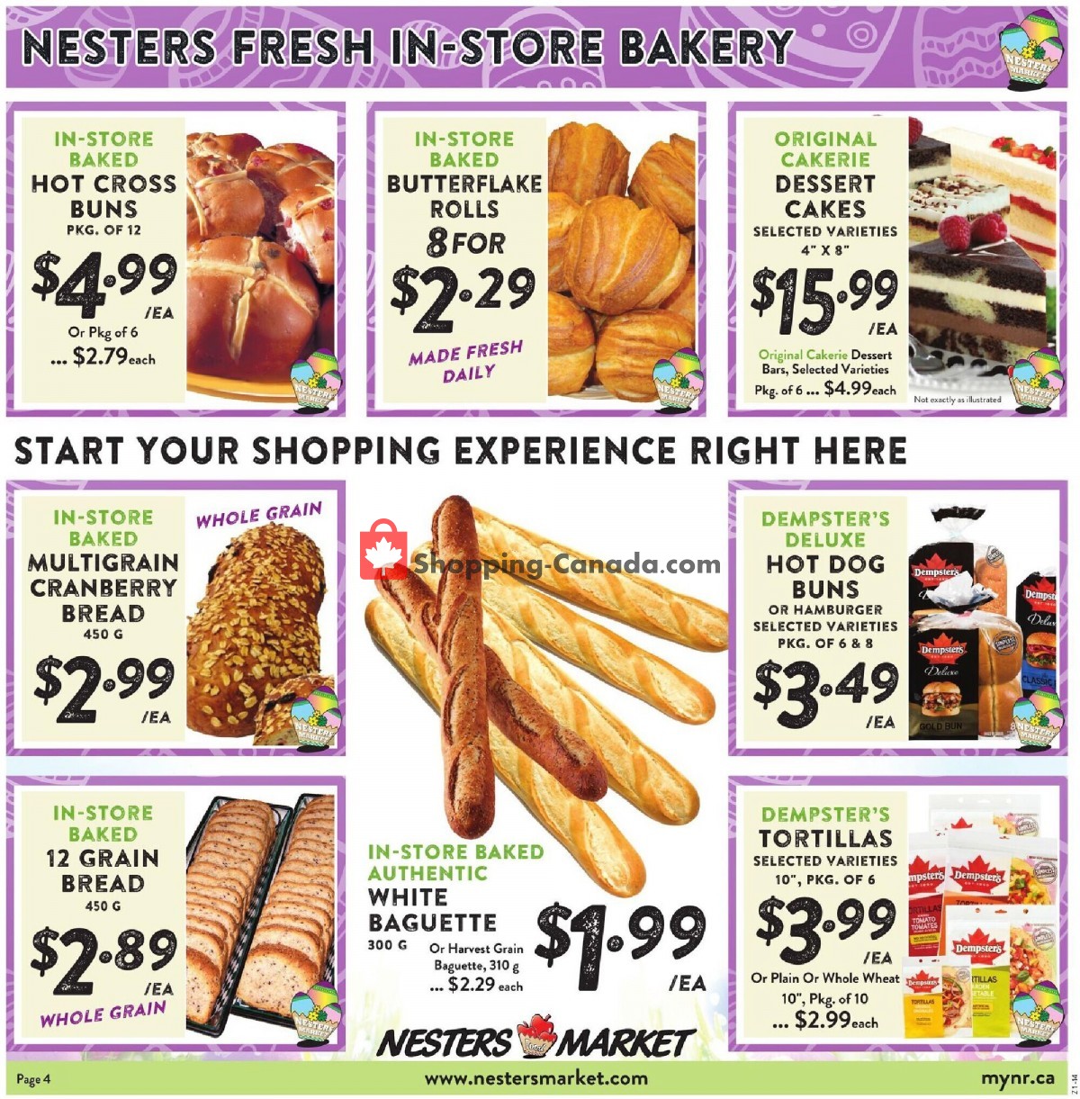 Nesters Market Grocery Stores flyer from Sunday March 28, 2021 to Saturday April 3, 2021 - page 4