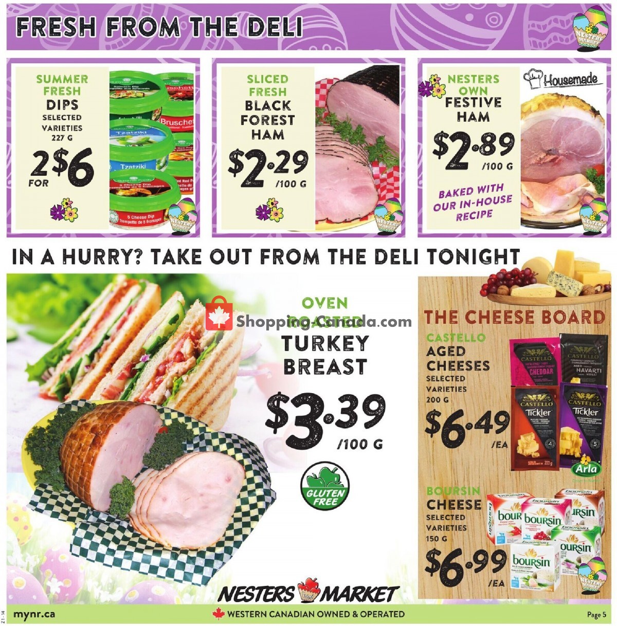 Nesters Market Grocery Stores flyer from Sunday March 28, 2021 to Saturday April 3, 2021 - page 5