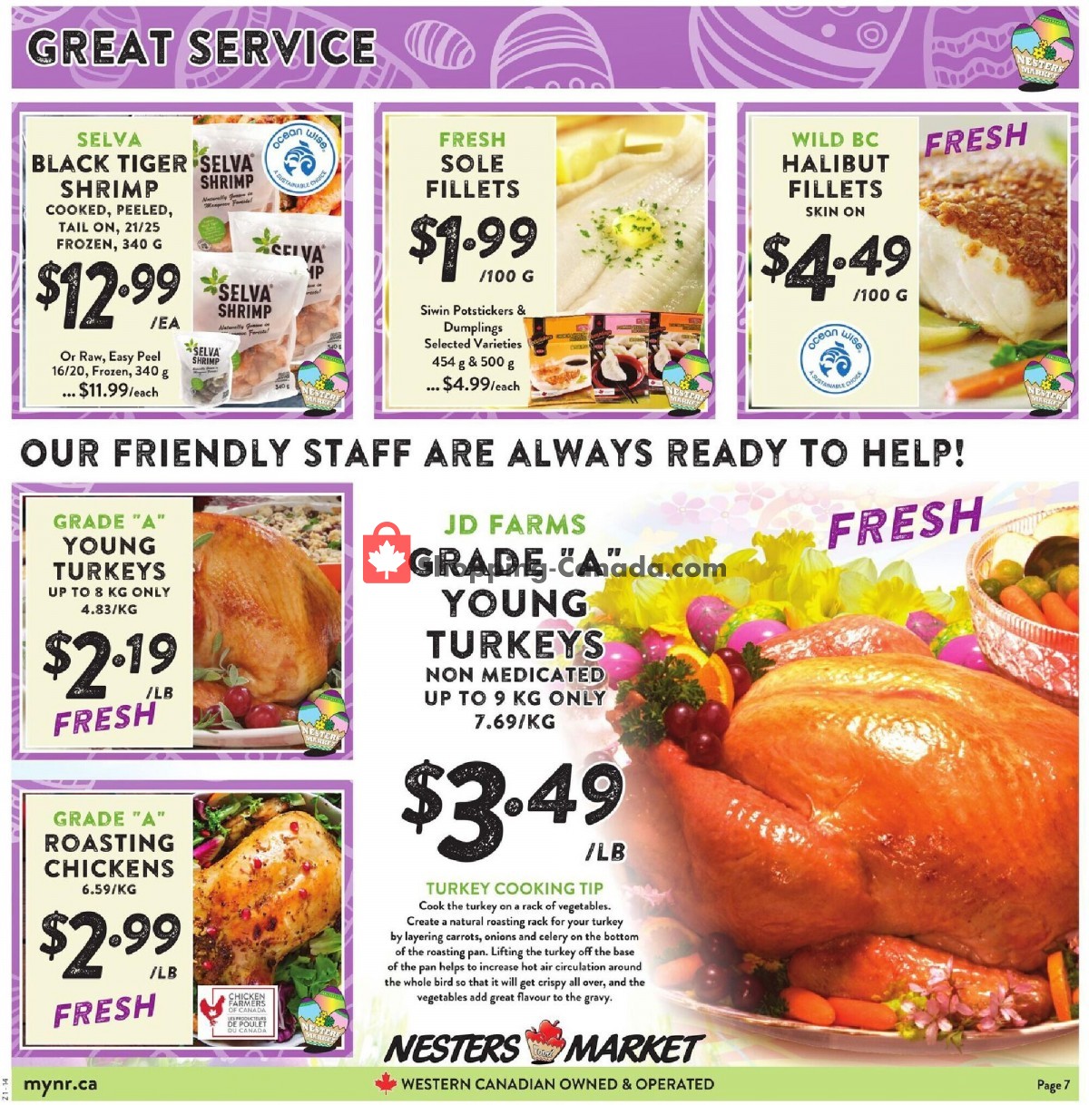 Nesters Market Grocery Stores flyer from Sunday March 28, 2021 to Saturday April 3, 2021 - page 7