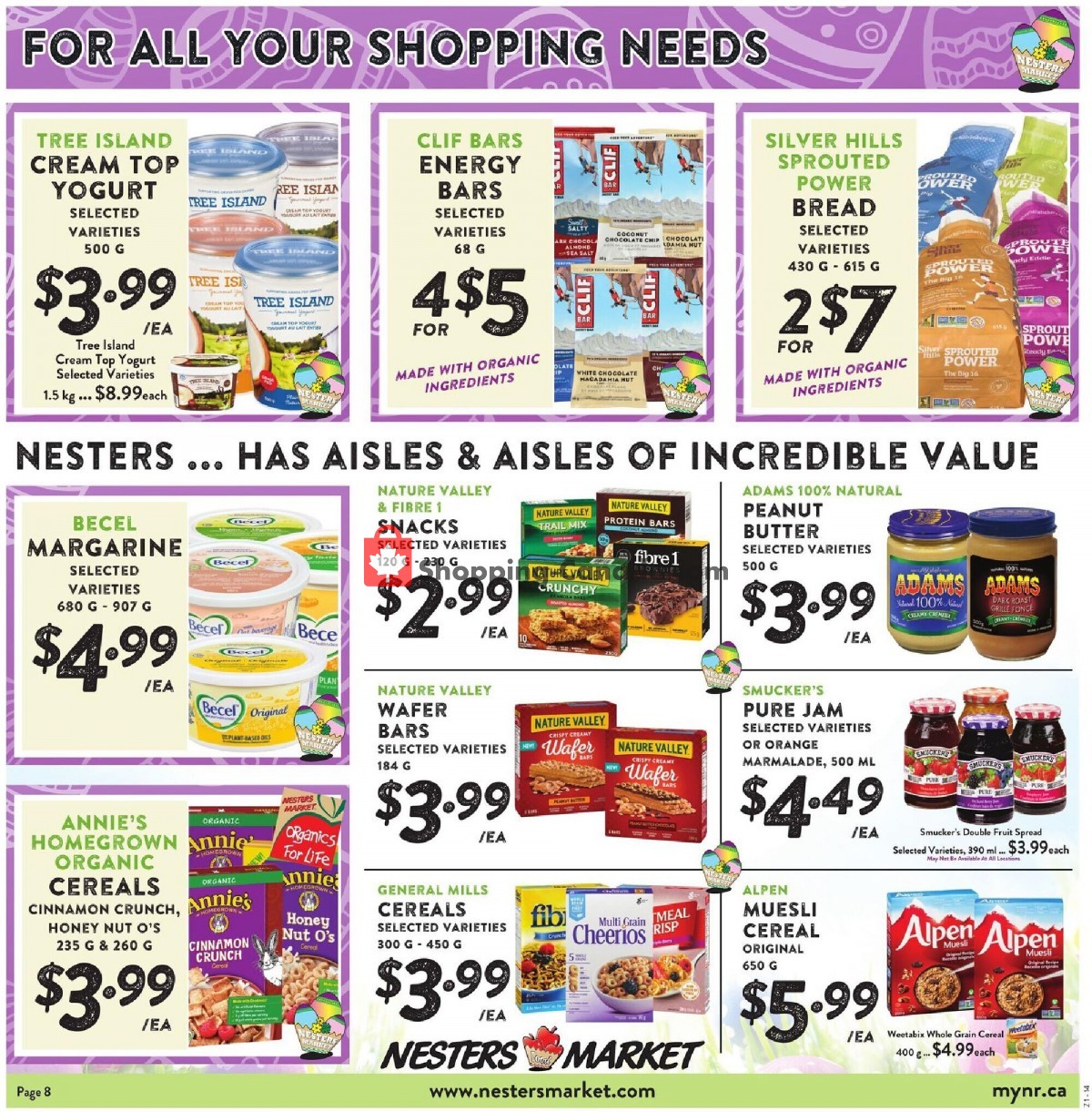 Nesters Market Grocery Stores flyer from Sunday March 28, 2021 to Saturday April 3, 2021 - page 8