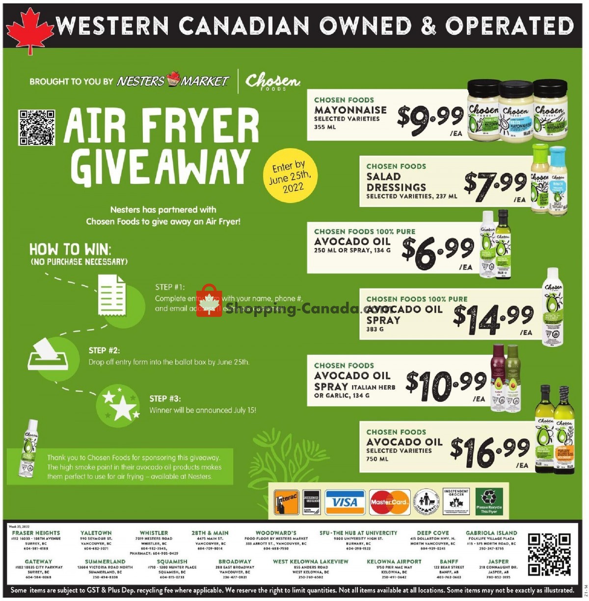 Nesters Market Grocery Stores Canada, flyer (Happy Father's Day