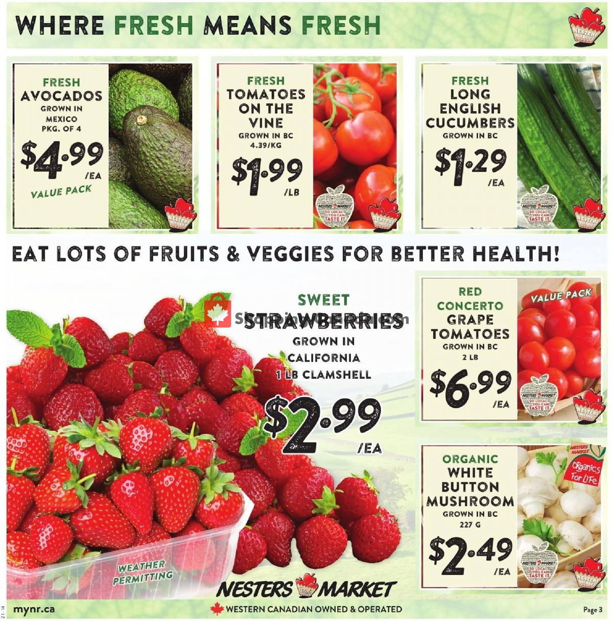 Nesters Market Grocery Stores Canada, flyer (Happy Father's Day