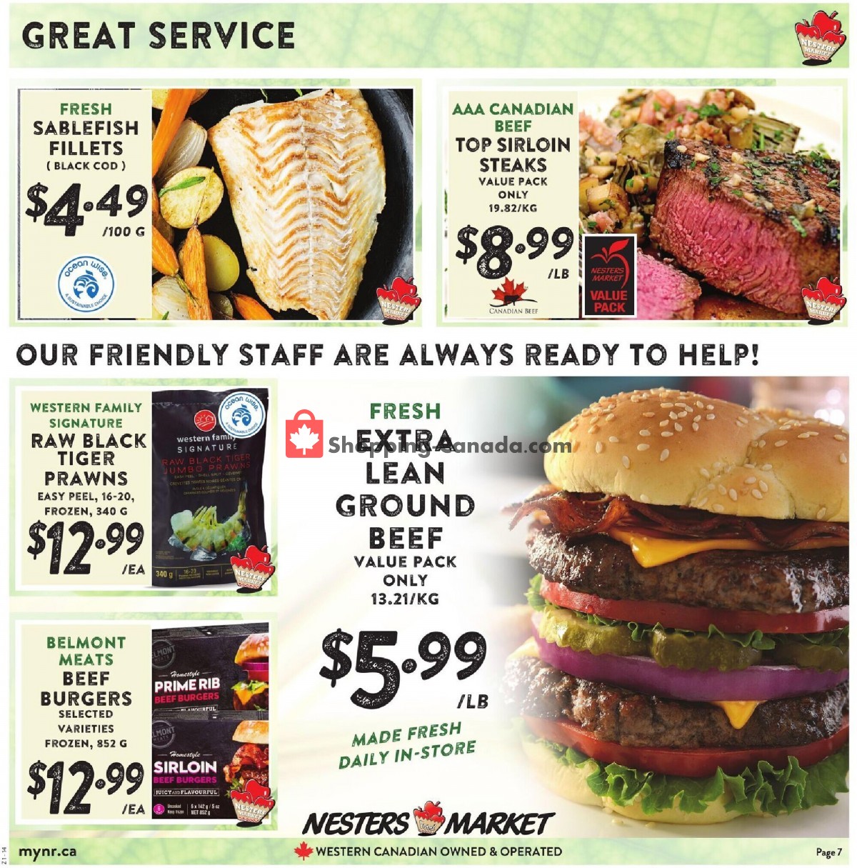 Nesters Market Grocery Stores Canada, flyer (Happy Father's Day