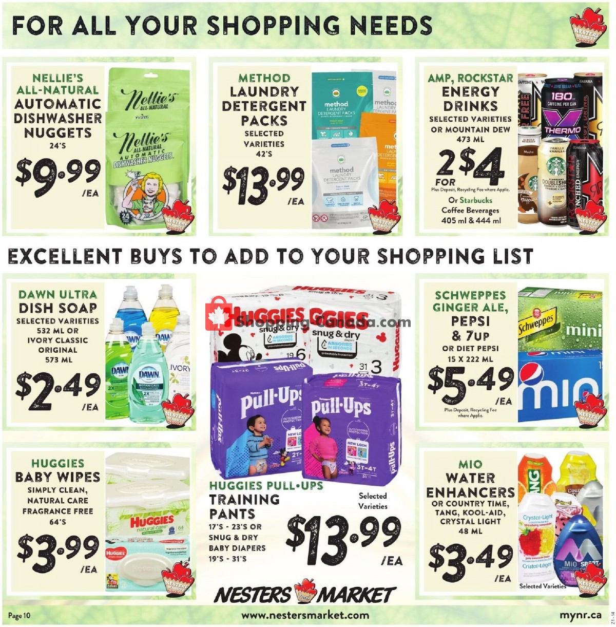 Nesters Market Grocery Stores flyer from Sunday May 2, 2021 to Saturday May 8, 2021 - page 10