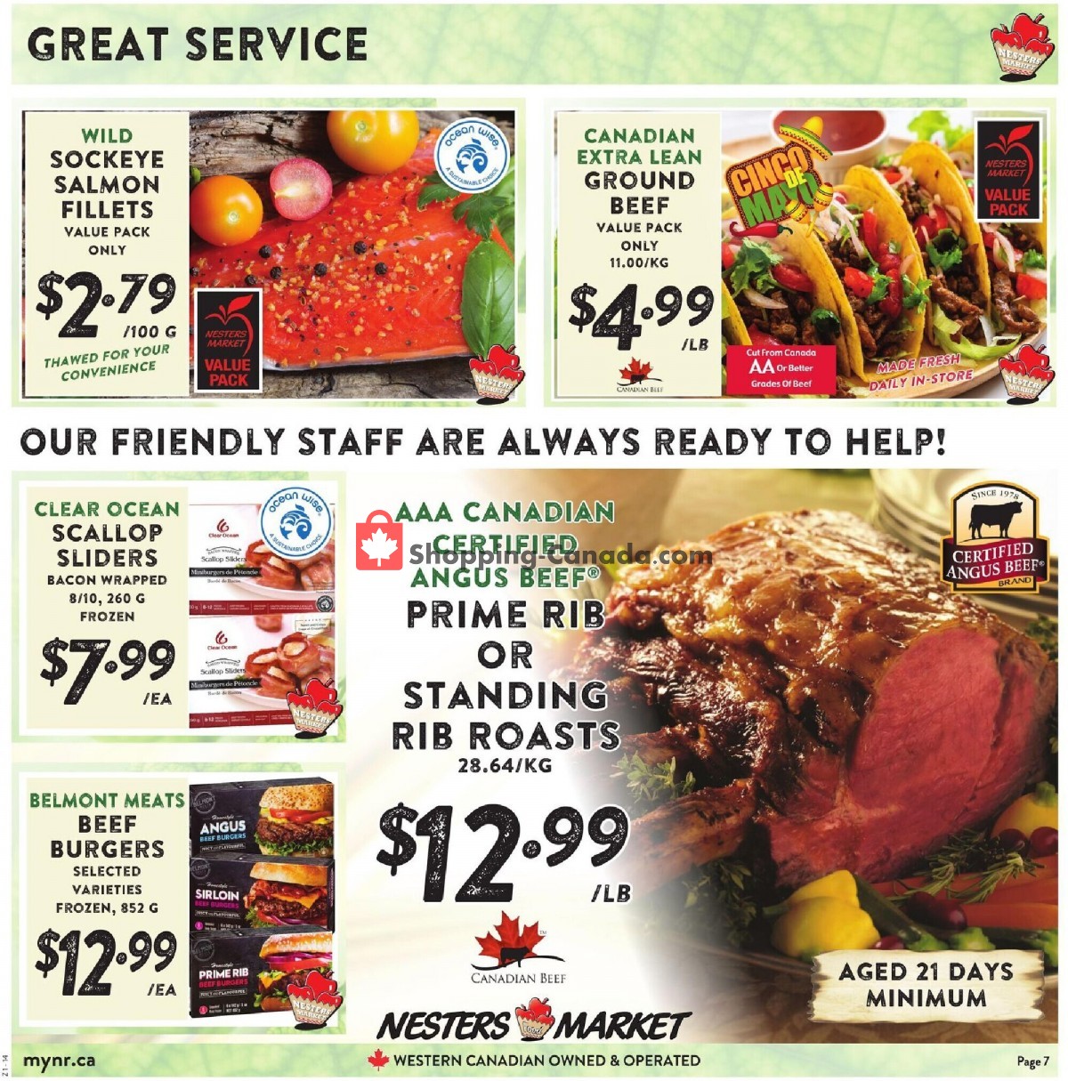 Nesters Market Grocery Stores flyer from Sunday May 2, 2021 to Saturday May 8, 2021 - page 7