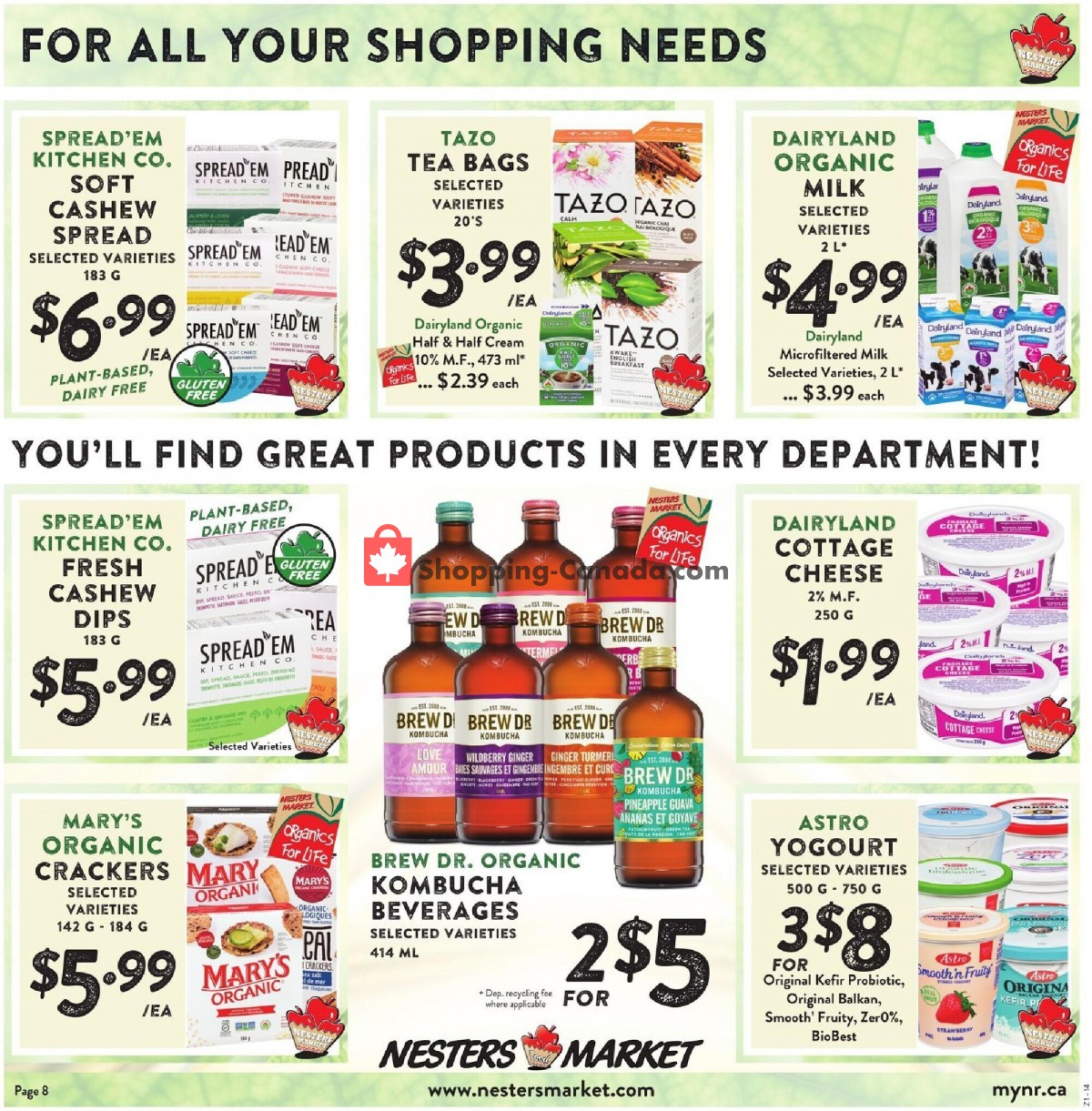 Nesters Market Grocery Stores flyer from Sunday May 2, 2021 to Saturday May 8, 2021 - page 8