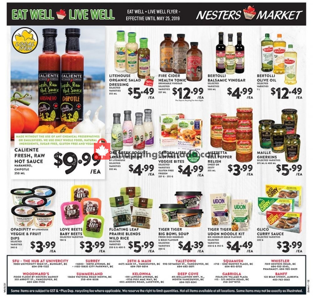 Nesters Market Grocery Stores flyer from Sunday May 5, 2019 to Saturday May 11, 2019 - page 12