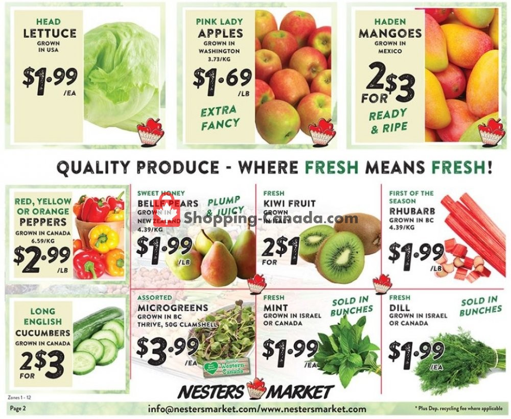 Nesters Market Grocery Stores flyer from Sunday May 5, 2019 to Saturday May 11, 2019 - page 2