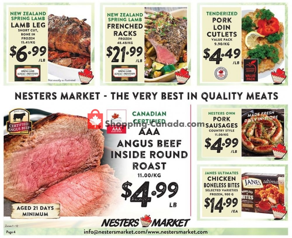Nesters Market Grocery Stores flyer from Sunday May 5, 2019 to Saturday May 11, 2019 - page 4