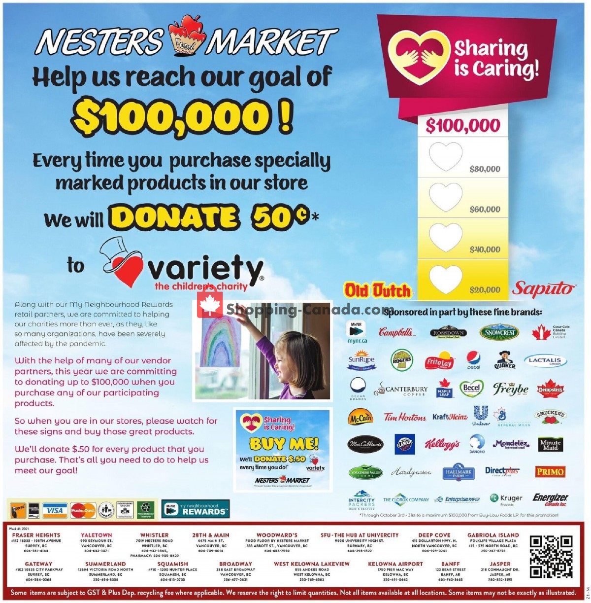 Nesters Market Grocery Stores flyer from Sunday October 3, 2021 to Saturday October 9, 2021 - page 12