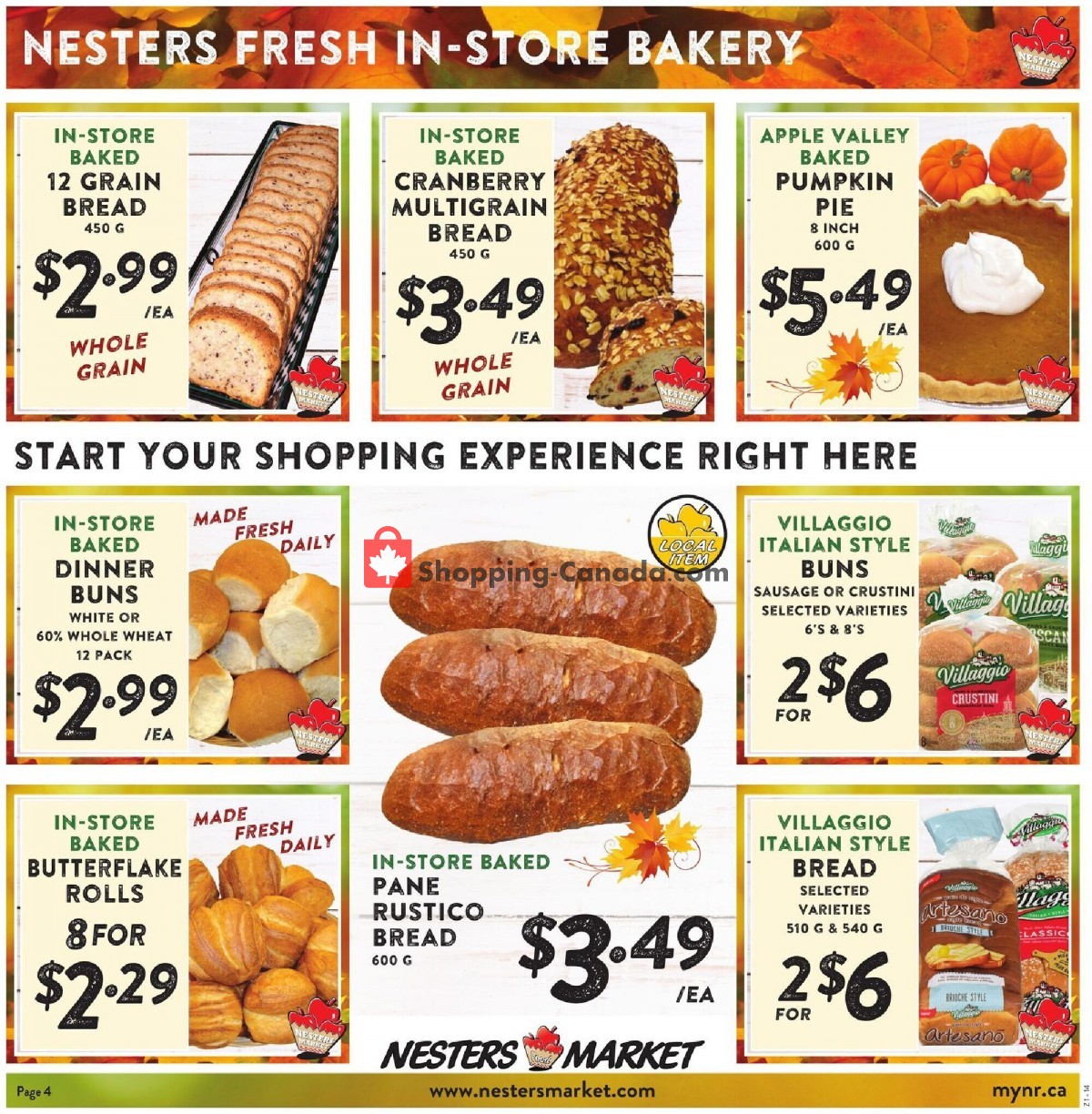 Nesters Market Grocery Stores flyer from Sunday October 3, 2021 to Saturday October 9, 2021 - page 4