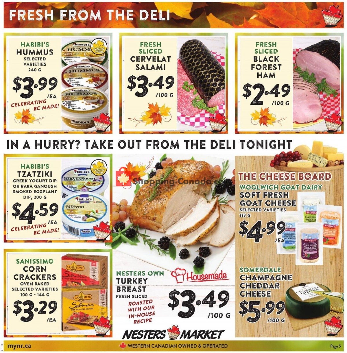 Nesters Market Grocery Stores flyer from Sunday October 3, 2021 to Saturday October 9, 2021 - page 5
