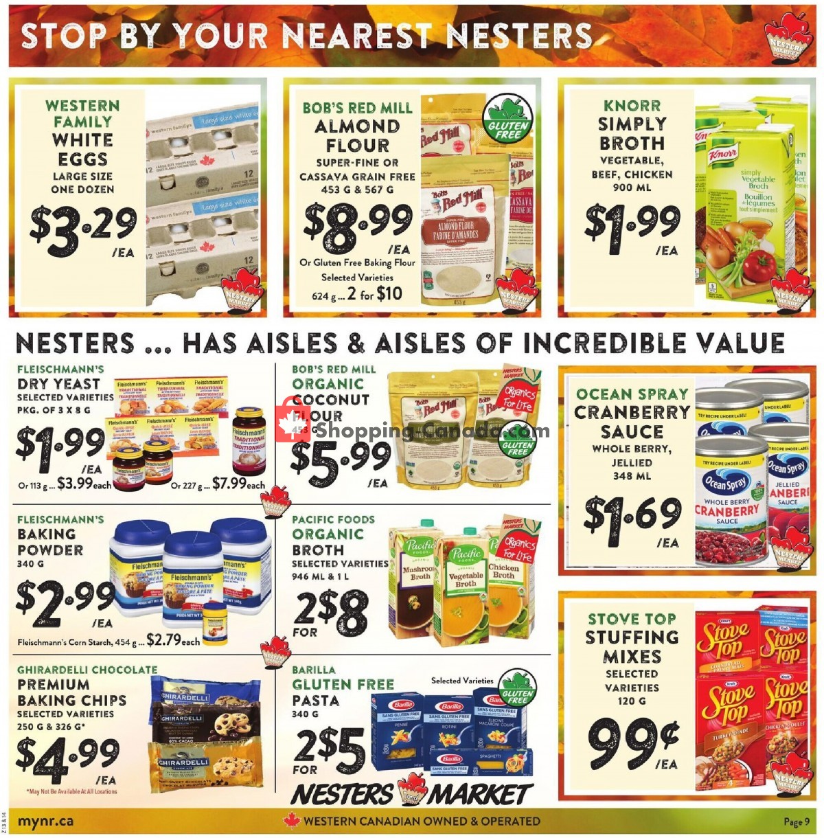 Nesters Market Grocery Stores flyer from Sunday October 3, 2021 to Saturday October 9, 2021 - page 9