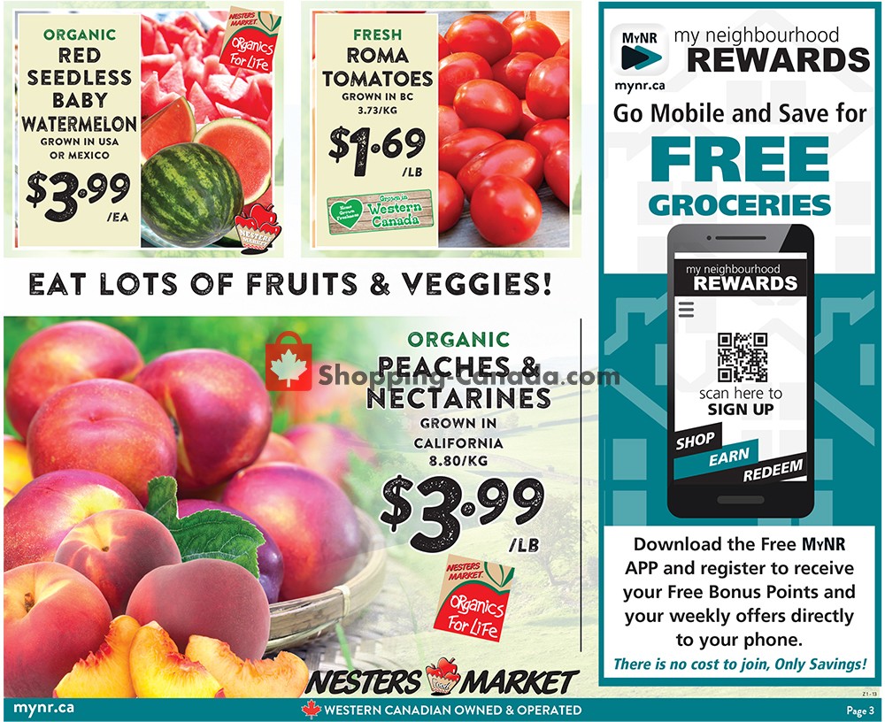 Nesters Market Grocery Stores flyer from Sunday June 30, 2019 to Saturday July 6, 2019 - page 3