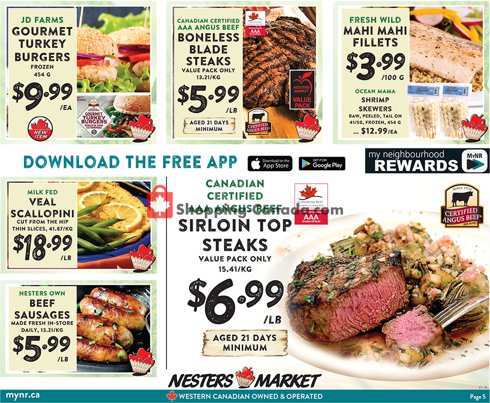 Nesters Market Grocery Stores flyer from Sunday June 30, 2019 to Saturday July 6, 2019 - page 5