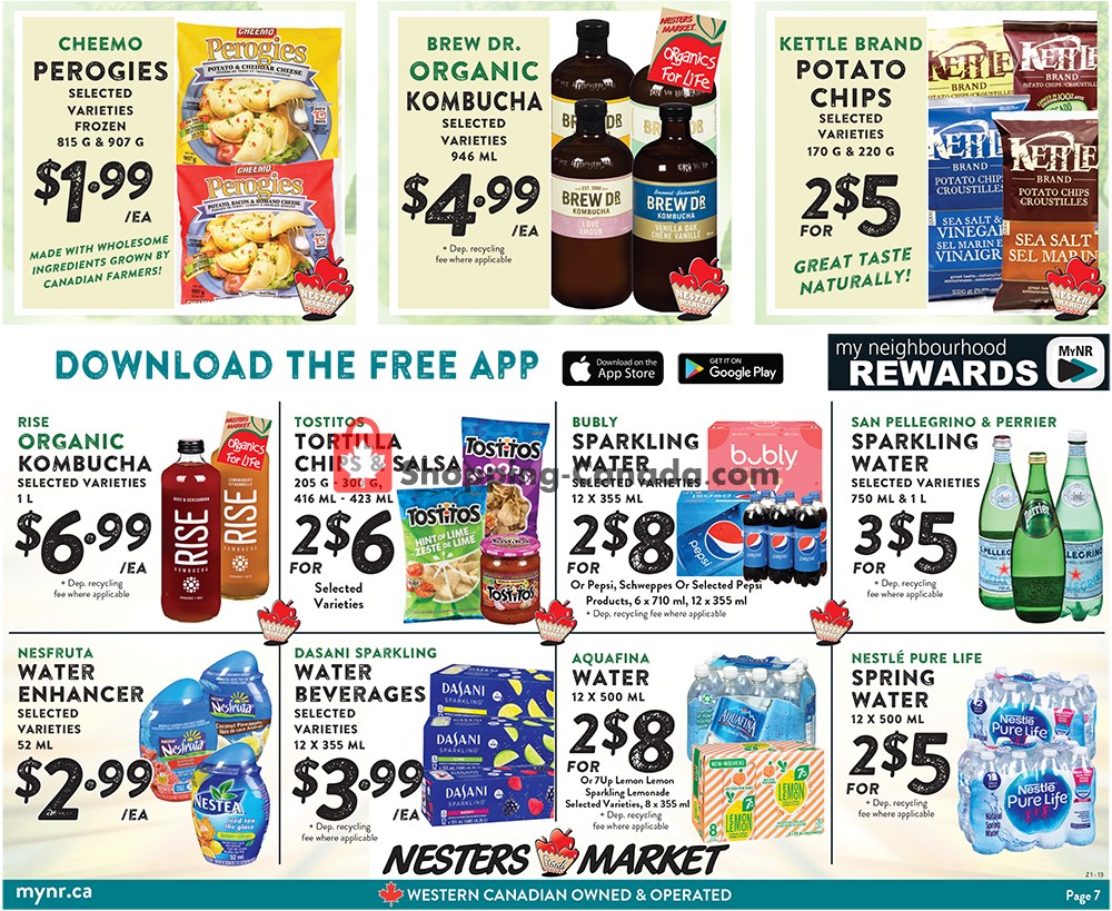 Nesters Market Grocery Stores flyer from Sunday June 30, 2019 to Saturday July 6, 2019 - page 7