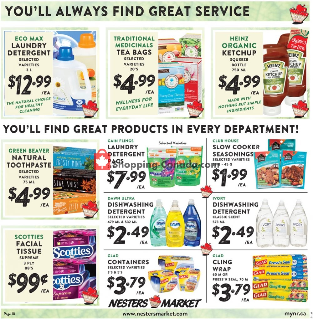 Nesters Market Grocery Stores flyer from Sunday February 2, 2020 to Saturday February 8, 2020 - page 10