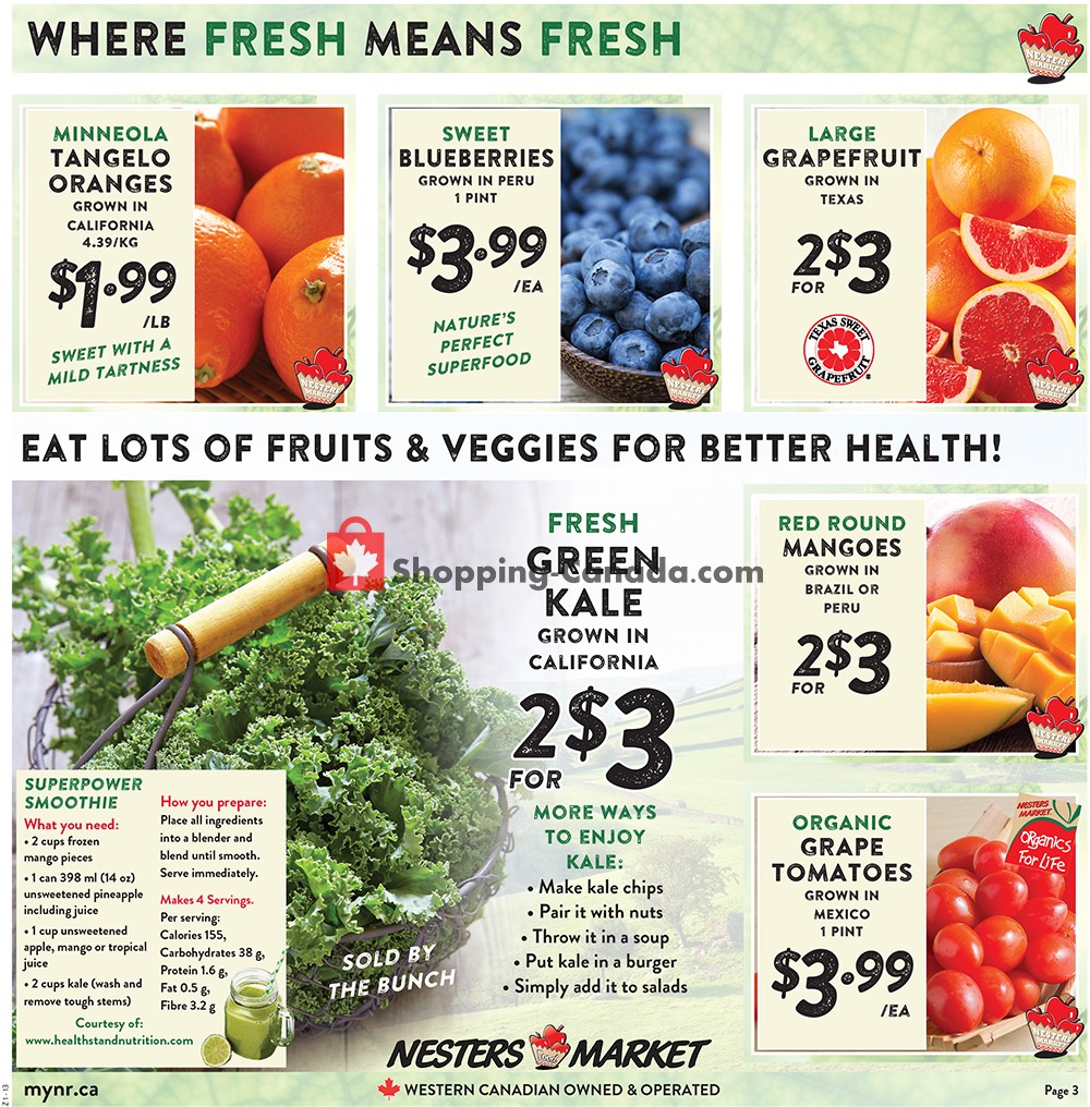 Nesters Market Grocery Stores flyer from Sunday February 2, 2020 to Saturday February 8, 2020 - page 3