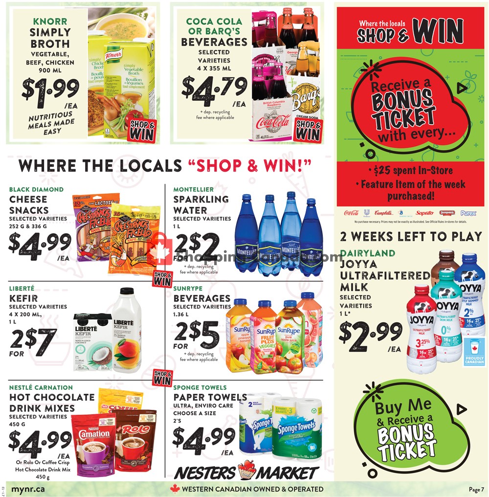 Nesters Market Grocery Stores flyer from Sunday February 2, 2020 to Saturday February 8, 2020 - page 7