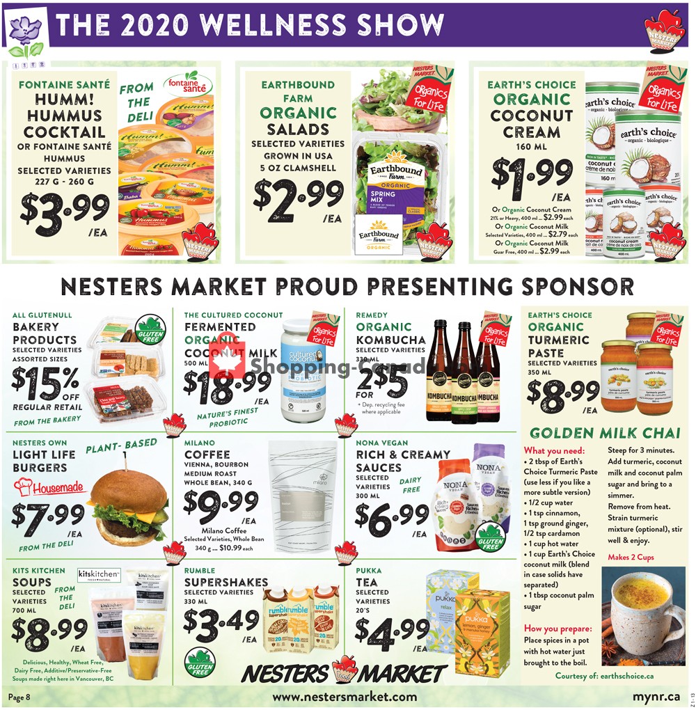 Nesters Market Grocery Stores flyer from Sunday February 2, 2020 to Saturday February 8, 2020 - page 8