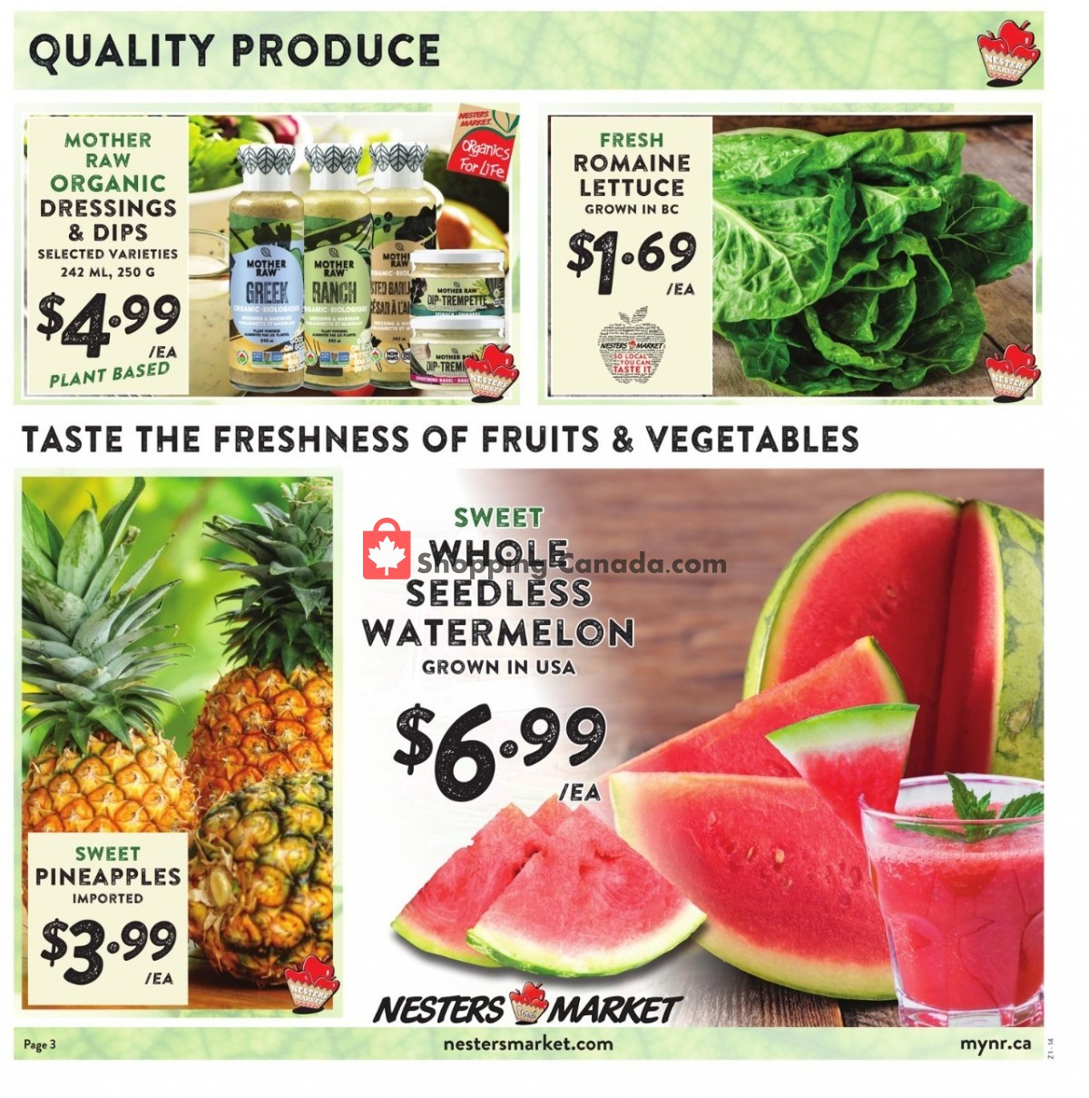 Nesters Market Grocery Stores Canada, flyer (Long Weekend Savings) July 24 July 30, 2022