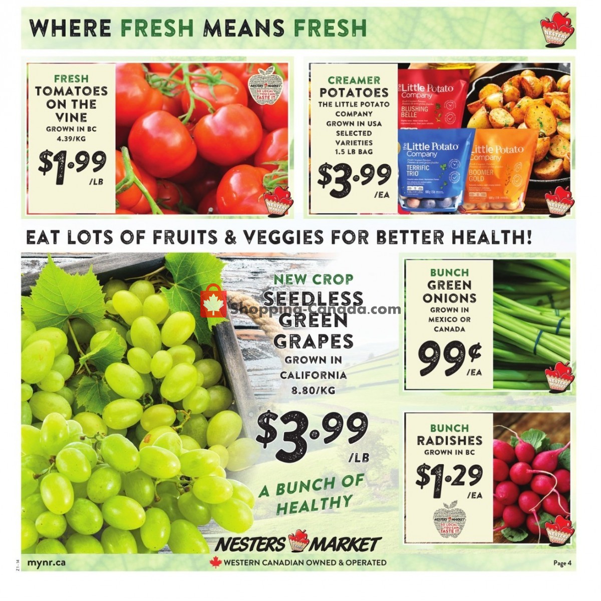 Nesters Market Grocery Stores Canada, flyer (Long Weekend Savings) July 24 July 30, 2022