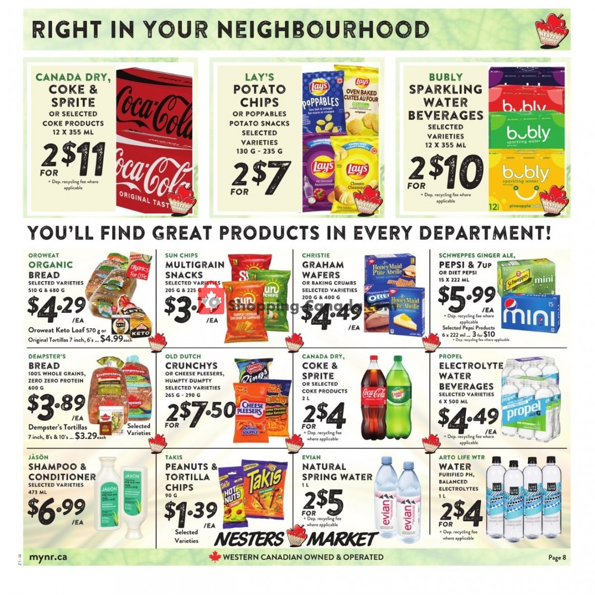 Nesters Market Grocery Stores Canada, flyer (Long Weekend Savings) July 24 July 30, 2022