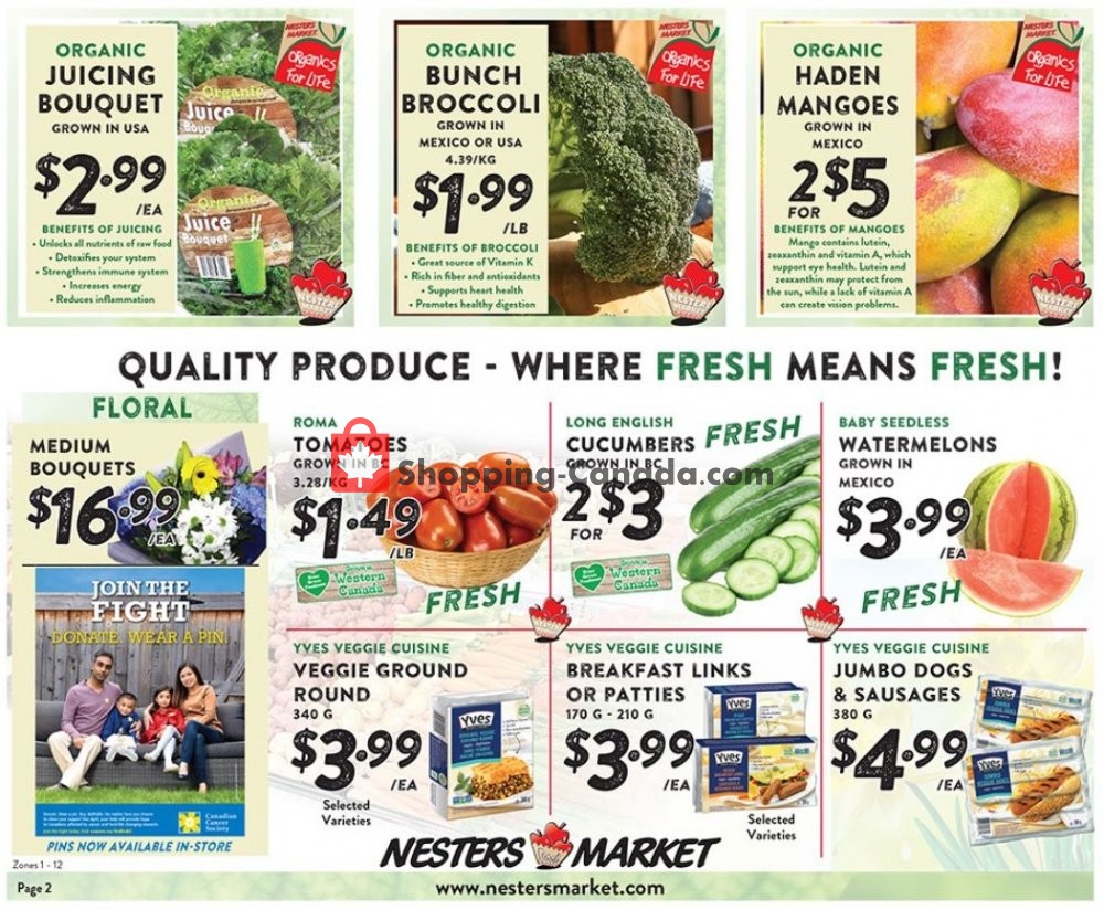 Nesters Market Grocery Stores flyer from Sunday April 21, 2019 to Saturday April 27, 2019 - page 2