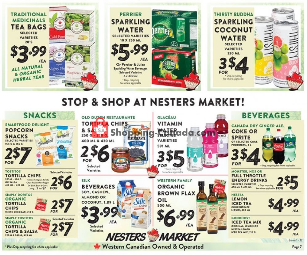 Nesters Market Grocery Stores flyer from Sunday April 21, 2019 to Saturday April 27, 2019 - page 7
