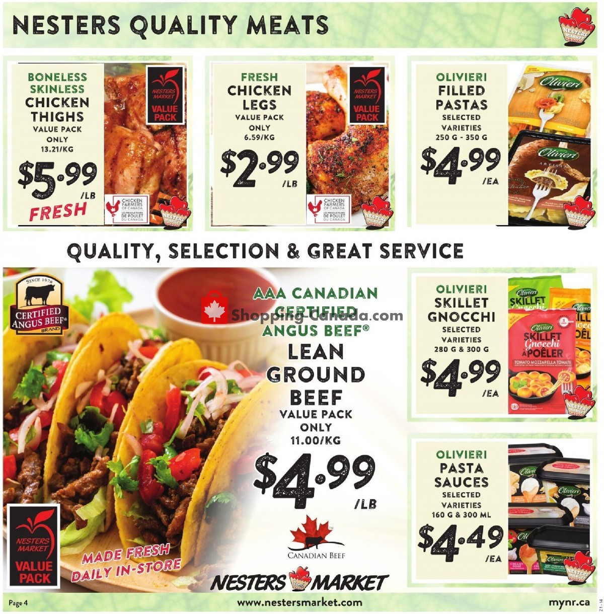Nesters Market Grocery Stores flyer from Sunday April 25, 2021 to Saturday May 1, 2021 - page 4