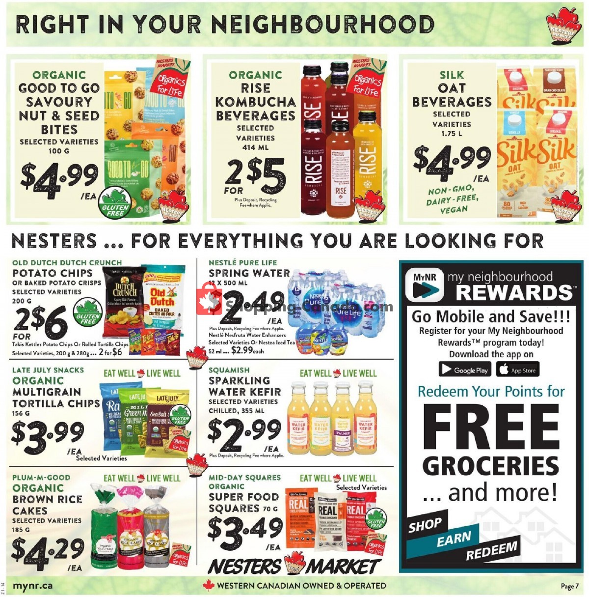 Nesters Market Grocery Stores flyer from Sunday April 25, 2021 to Saturday May 1, 2021 - page 7