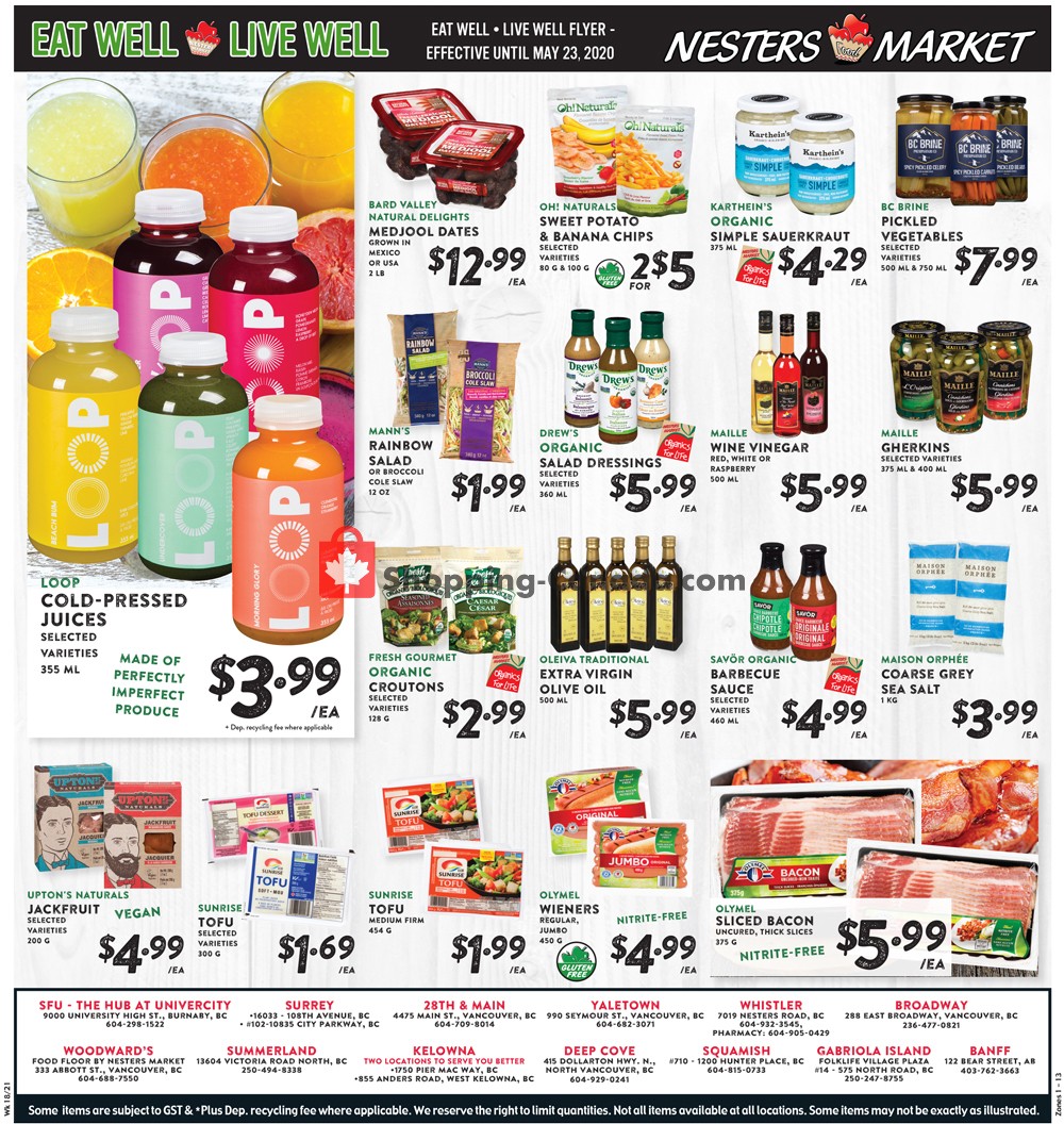 Nesters Market Grocery Stores flyer from Sunday April 26, 2020 to Saturday May 2, 2020 - page 12
