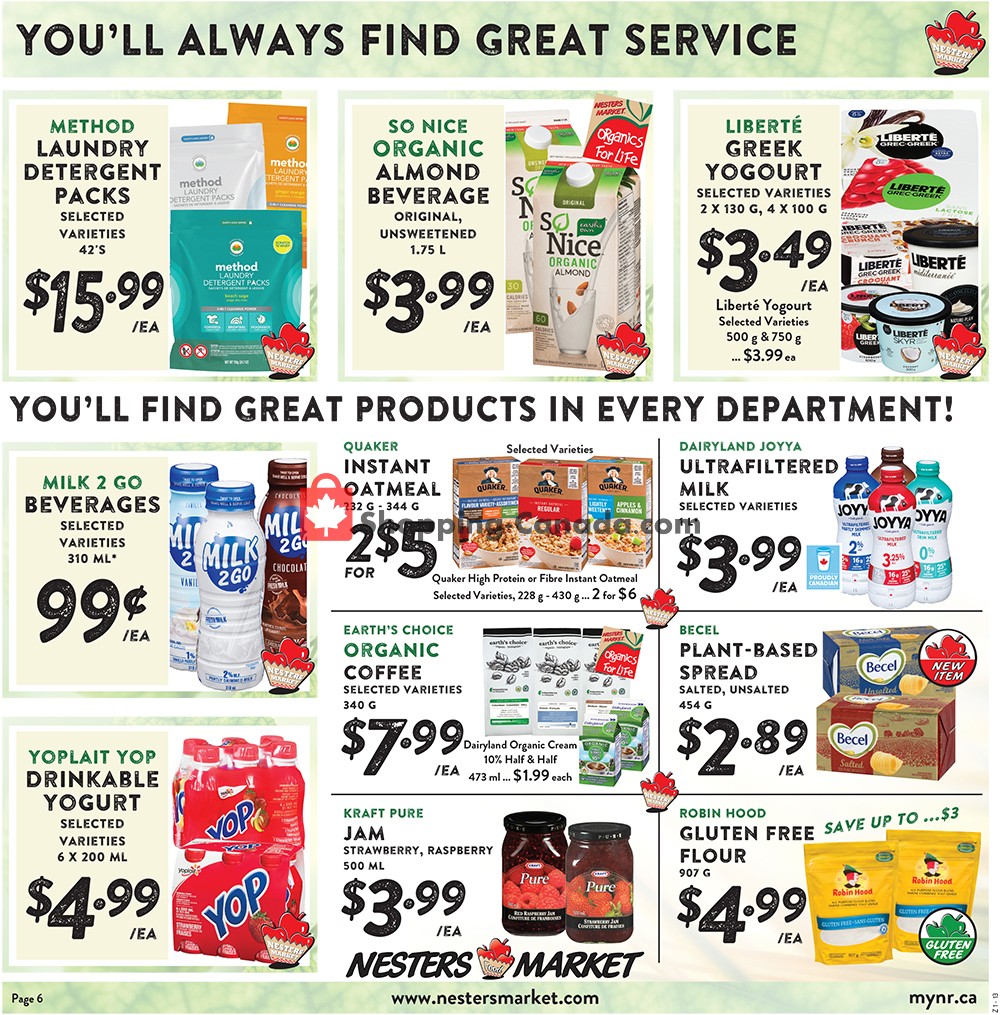 Nesters Market Grocery Stores flyer from Sunday April 26, 2020 to Saturday May 2, 2020 - page 6