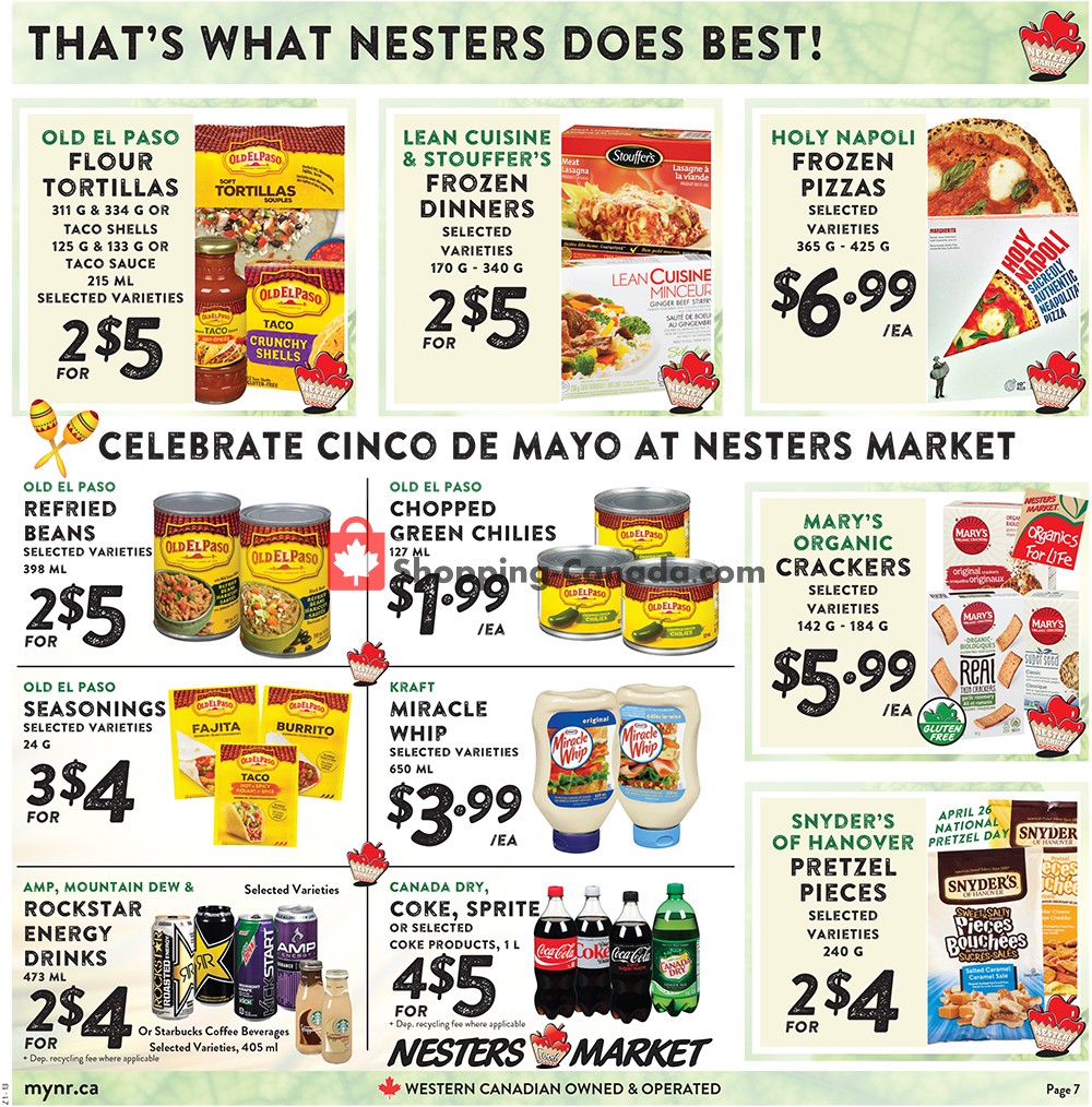 Nesters Market Grocery Stores flyer from Sunday April 26, 2020 to Saturday May 2, 2020 - page 7