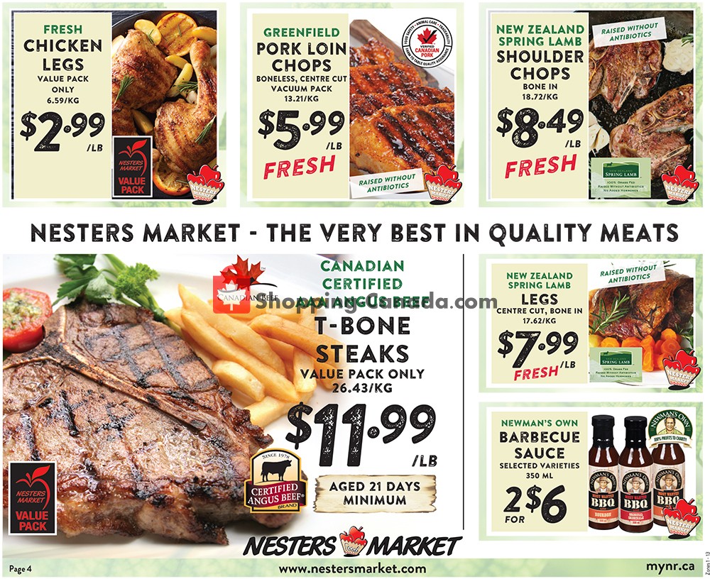 Nesters Market Grocery Stores flyer from Sunday August 11, 2019 to Saturday August 17, 2019 - page 4