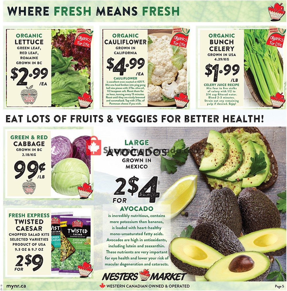 Nesters Market Grocery Stores flyer from Sunday August 2, 2020 to Saturday August 8, 2020 - page 5