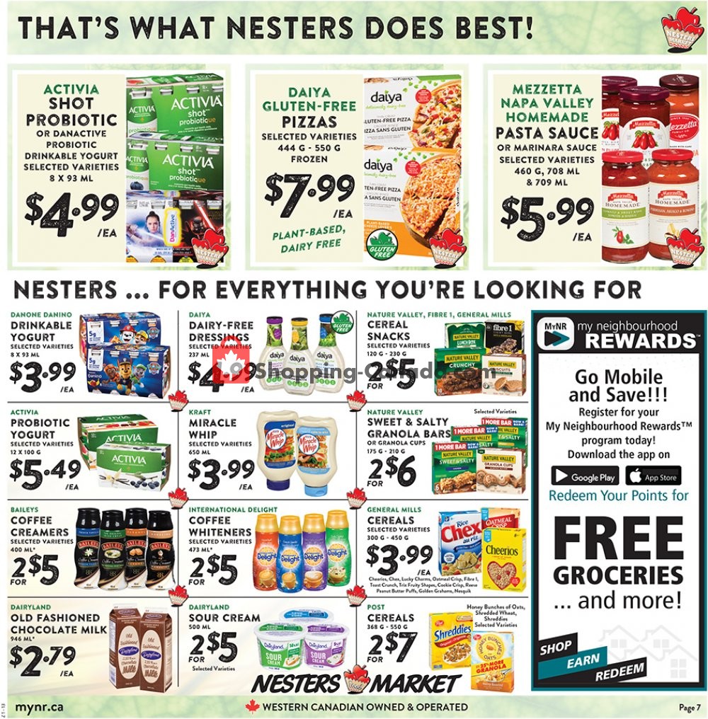 Nesters Market Grocery Stores flyer from Sunday August 2, 2020 to Saturday August 8, 2020 - page 7